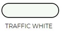 Finitions métalliques (Cascando): Traffic white