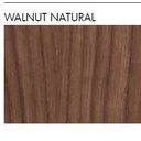 EGOA wood colours: Walnut Natrual