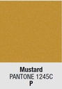 lacquer colour: (P) Mustard Pantone 1245C