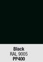 Polypropylene: (PP400) Black RAL 9005