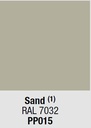 Polypropylene: (PP015) Sand RAL 7032