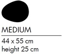 Eclipse - size: 44x55cm H 25cm