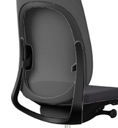 Support arrière et assise: (STD) noir
