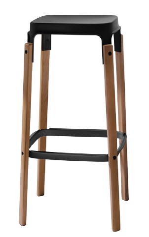 Steelwood Stool