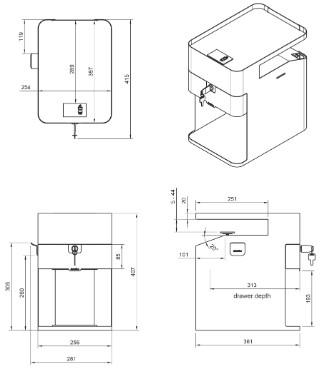 Bento desktop locker 503