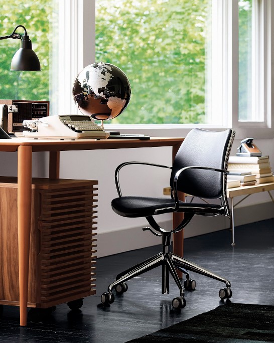 Gas Task chair with armrest _ FAST