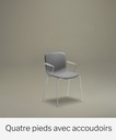 Chaise et tabourets MILOS ELLE
