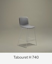 Chaise et tabourets MILOS ELLE