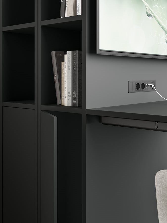Media wall KNOT DV821