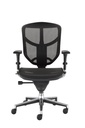 Chaise de bureau assise-dossier résille  