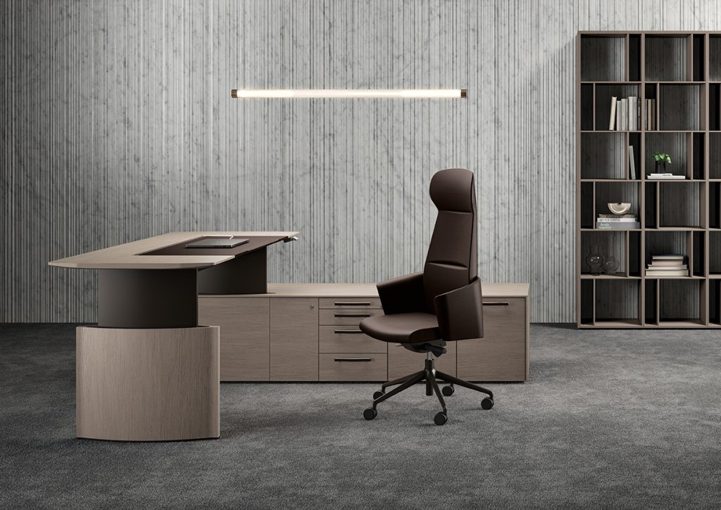 Bureau de direction ajustable en hauteur ELEVA
