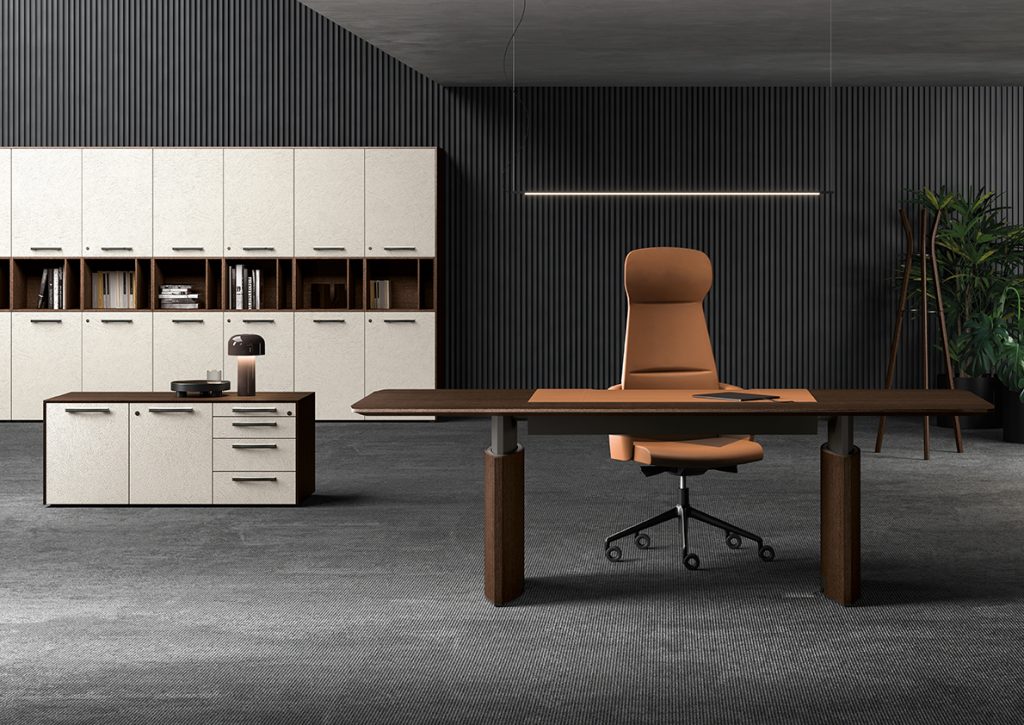 Bureau de direction ajustable en hauteur ELEVA