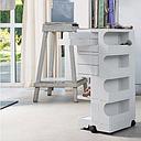 Chariot-armoire Boby H94,5x43x42cm