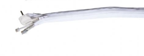 Chaussette de câbles en PET white (au m)