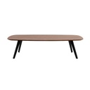 Solapa table 60x120 in Walnut - FAST (60 x 120cm H. 36cm)