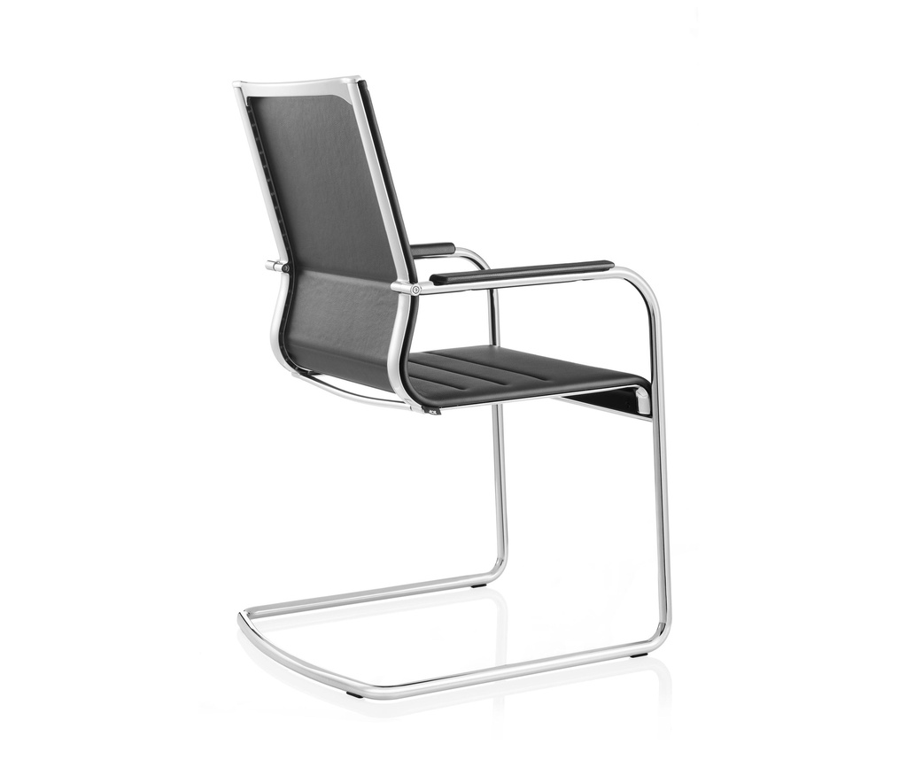 Stick cantilever visitor chair