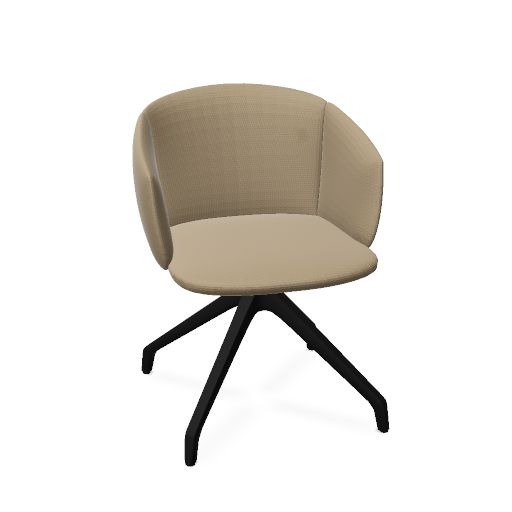 mini-armchair, polypropylene base
