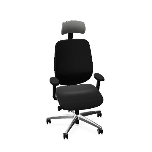 Swivel chair - mesh back