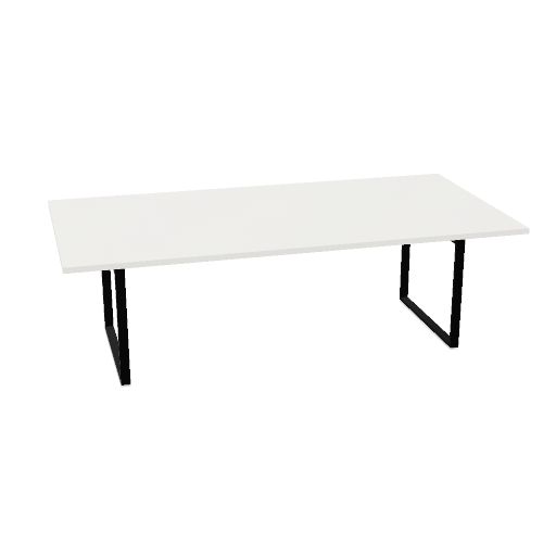 Meeting table loop W.2400 D.1200 H.750