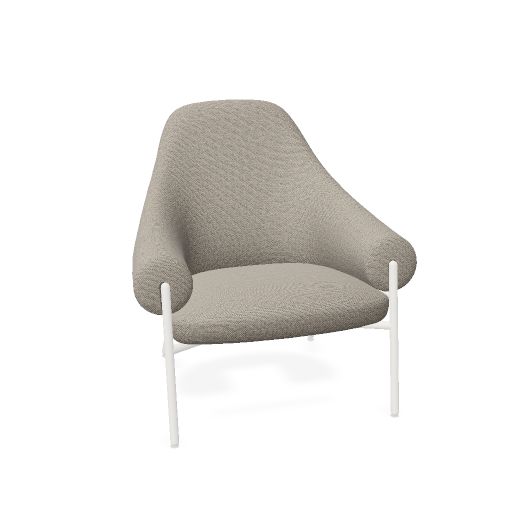 fauteuil moyen base acier