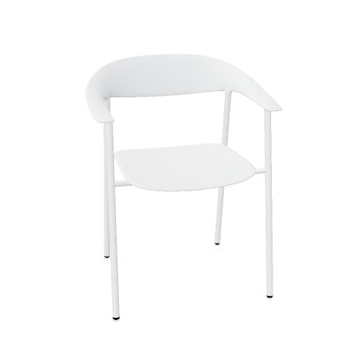 ARUM Armchair with 4 leg frame