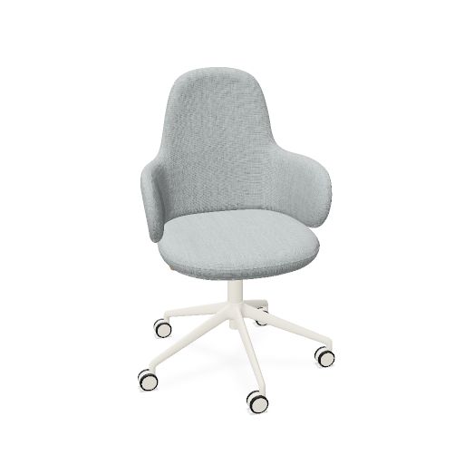 LAN office chair standard backrest with castors