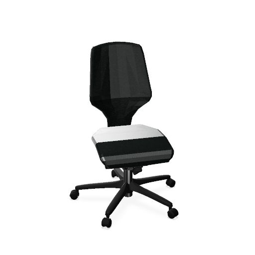 Swivel chair - low back