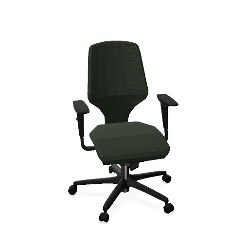 Swivel chair - low back