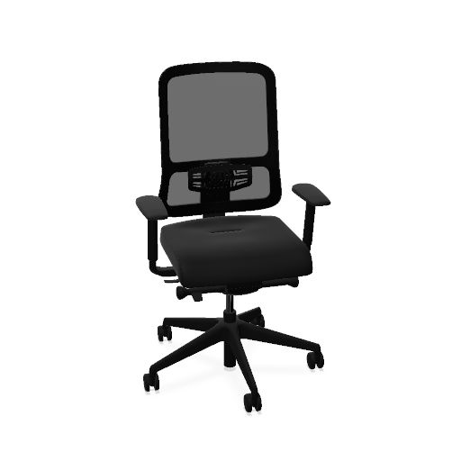 UTILA SWIVEL CHAIR MESH PRO BLACK