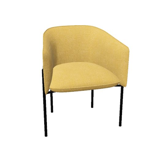 MARINA - FIXED CHAIR - METAL 4-LEGGED CHAIR - G.3