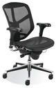 Chaise de bureau assise-dossier résille  