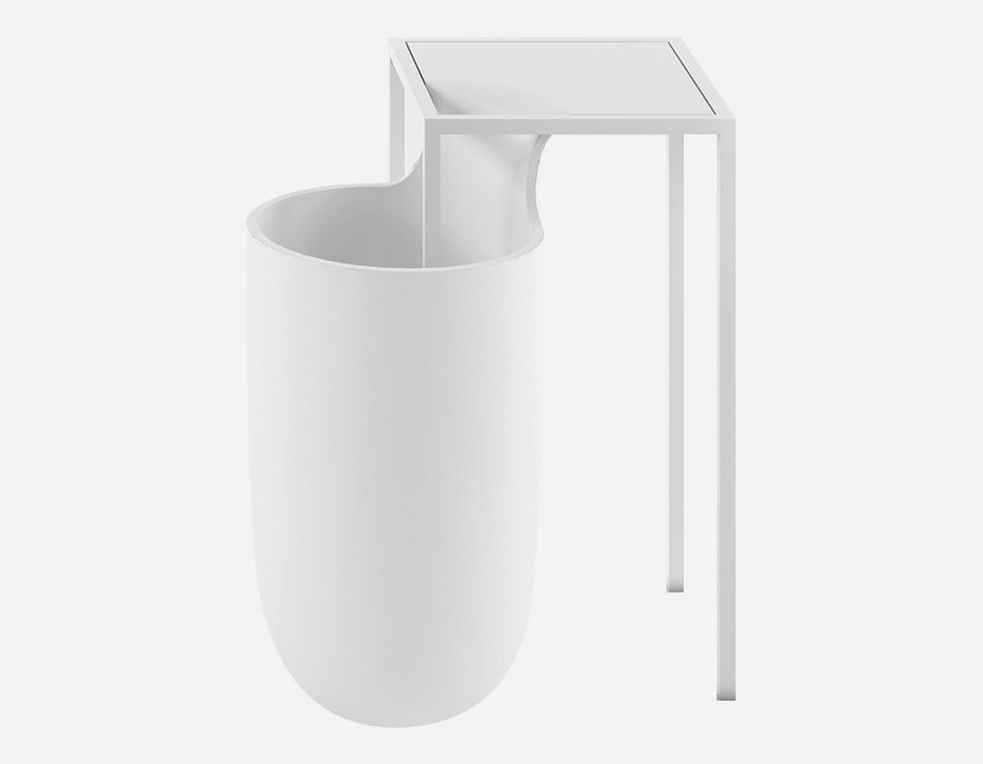 Vase Flow bowl by Nendo 10N