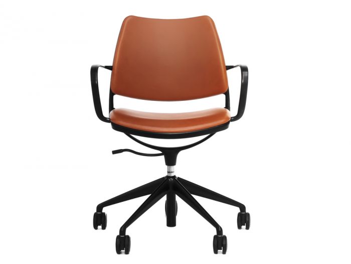 Gas Task chair with armrest *