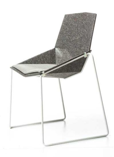 Chaise empilable NICO LESS 3D