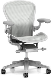 [AER1B33DW ALP VPR SNA SNA C7 DVP 23101] Herman Miller Aeron Remastered fauteuil de bureau standard Taille B Finition: Mineral