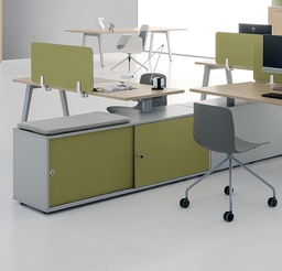E-PLACE DV804 desk with service unit