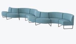 Banquette Meeter - Round Concave ou convex