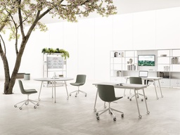 Bureau et bureau sur roulettes KNOT DV821